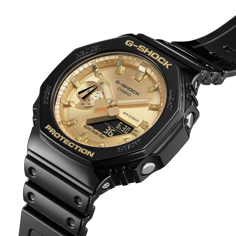 Casio G-Shock GA-2100GB-1A Gold Dial Men's Watch